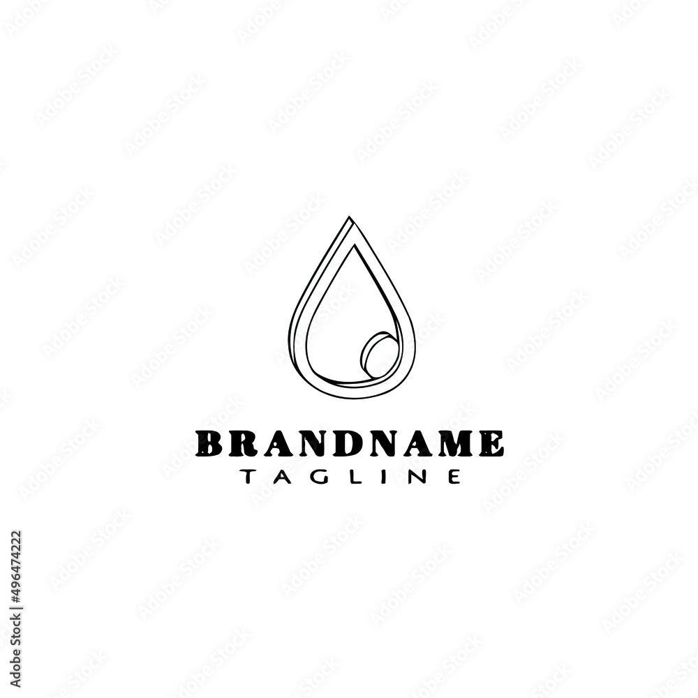 blood cartoon logo icon cartoon template vector illustration blood cartoon logo icon cartoon template vector illustration