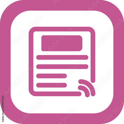 News Feed Icon