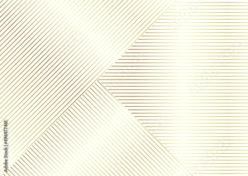 Golden wave line background. Curve pattern 