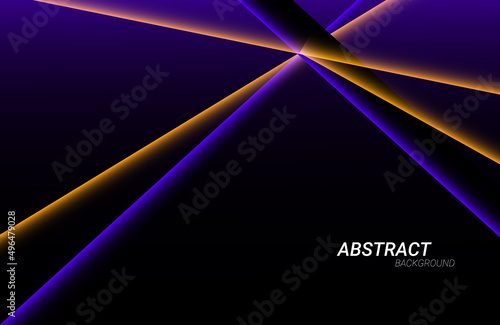 Fototapeta Naklejka Na Ścianę i Meble -  Abstract geometric attractive shiny neon effect illustration pattern background