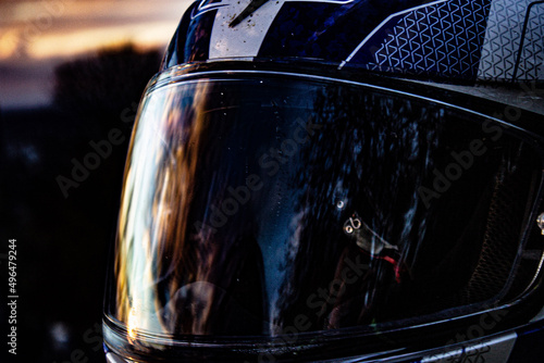 Casque de moto