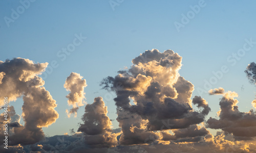 Clouds at sunset
