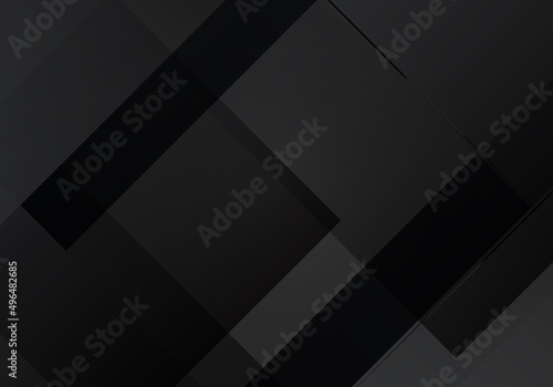 Dark geometric black abstract background elegent design pattern.