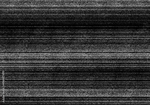 Static TV noise, bad signal, black and white, monochrome. Overlay effect of interference in the air