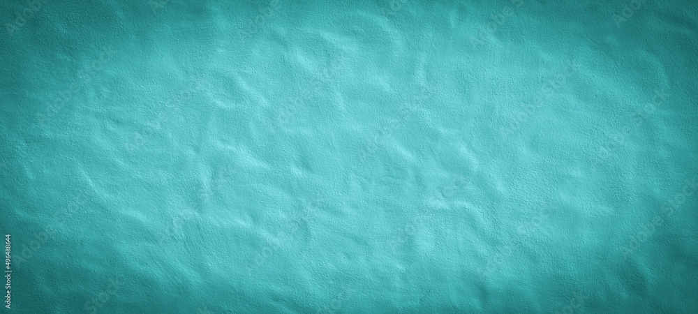 Bright pastel turquoise aquamarine abstract colored painted paper stone concrete texture background template pattern banner.. Bright pastel turquoise aquamarine abstract colored painted paper stone concrete texture background template pattern banner..