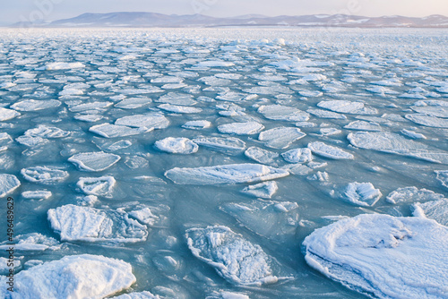 オホーツク海の流氷 photo