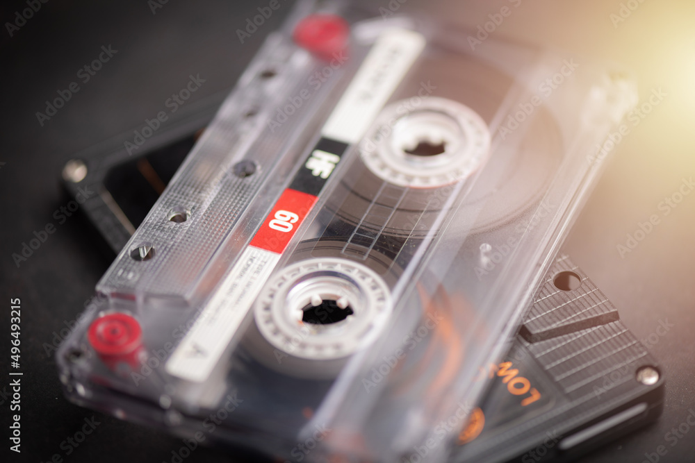 Fototapeta premium Audio cassette tape