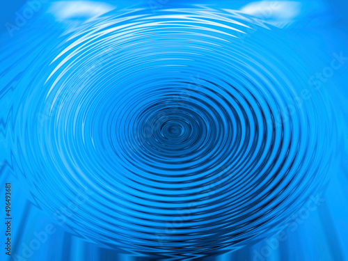 Abstract blue water ripple effect background for nature preservation concept. For world earth concept. 