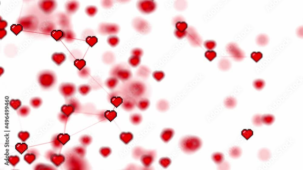 4K Social media Live style animated heart on green screen. 4K Social media Live style animated heart on green screen.
