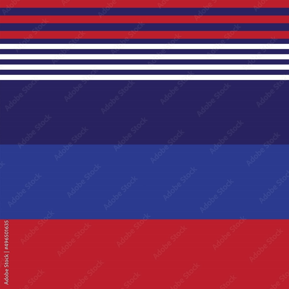 Fototapeta premium Red Double Striped seamless pattern design