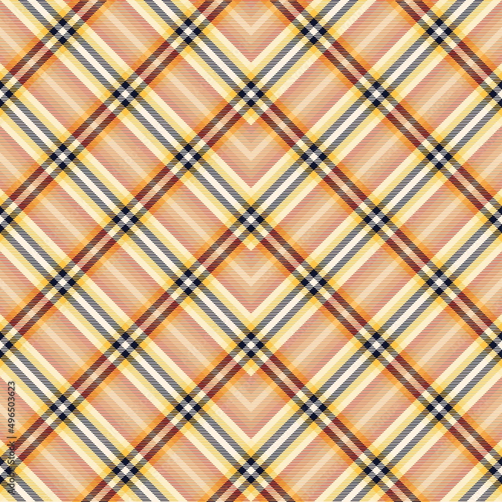 Orange Chevron Plaid Tartan textured Seamless Pattern Design Orange Chevron Plaid Tartan textured Seamless Pattern Design