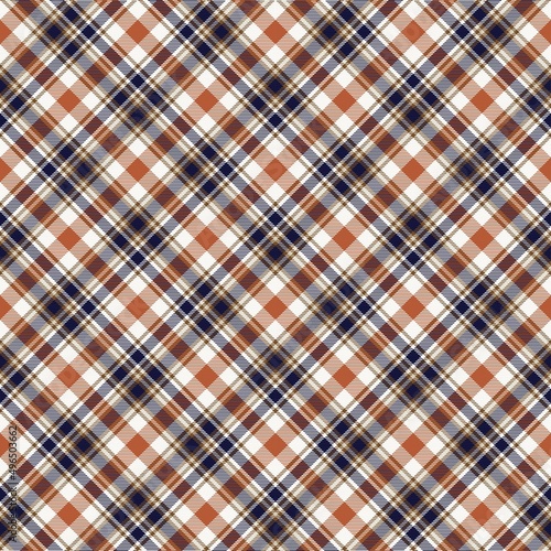 Brown Chevron Plaid Tartan textured Pattern Design