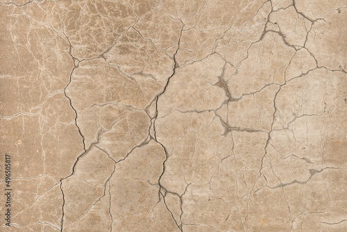 Old cracked surface retro crack concrete broken wall cement damaged background