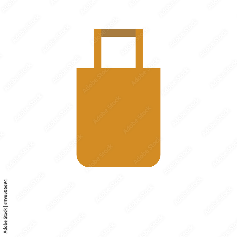 shopping bag illustration on white background shopping bag illustration on white background