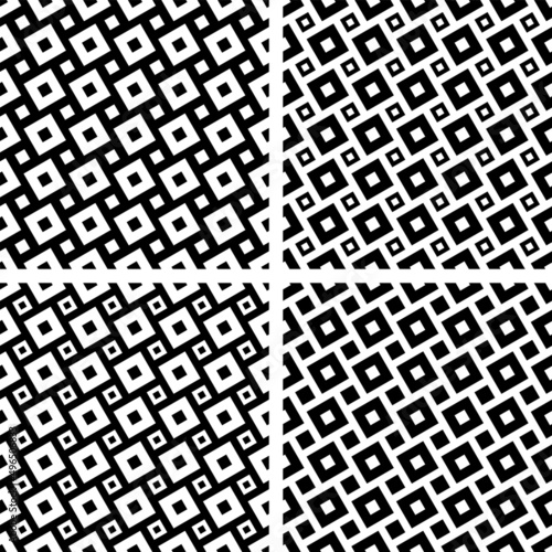 Seamless geometric black an...