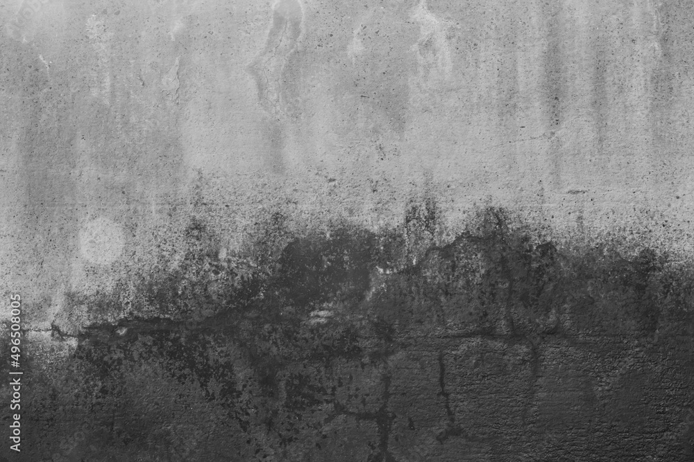 Black paint on the old abstract design surface of the concrete cement gray wall texture grunge background Black paint on the old abstract design surface of the concrete cement gray wall texture grunge background