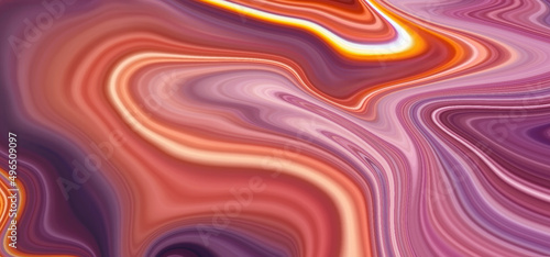 Modern stylist colorful decorative swirly colored abstract background with silky fluid liquid effect. Abstract wave liquid marble texture illustration for book cover, industrial works and any design.