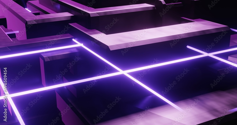 Abstract hi-tech background. 3D illustration. For Web and Print Templates Abstract hi-tech background. 3D illustration. For Web and Print Templates