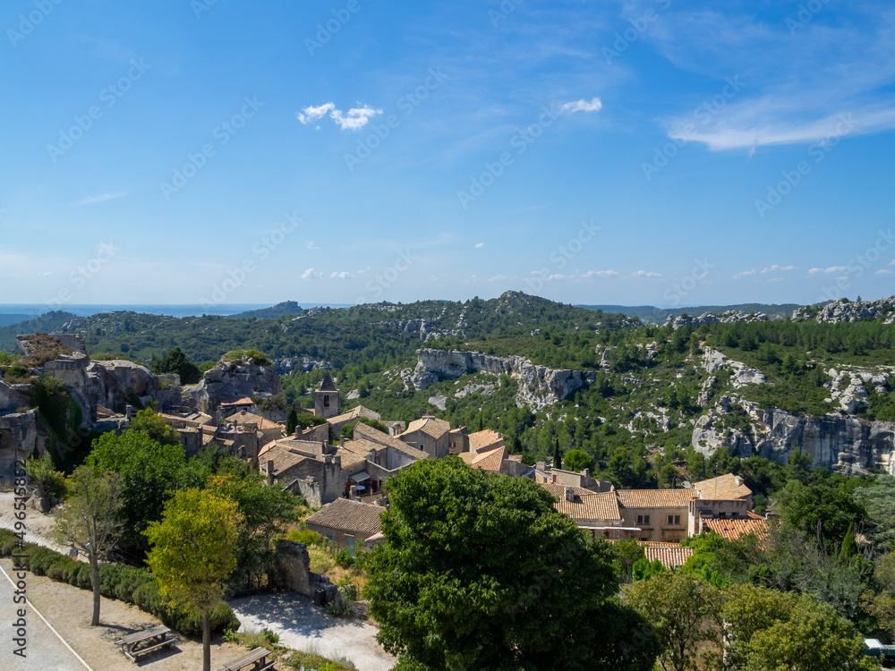 Les Baux-de-Provence hamlet