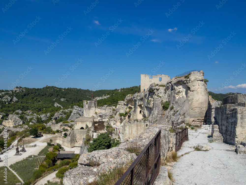 Les Baux-de-Provence castle