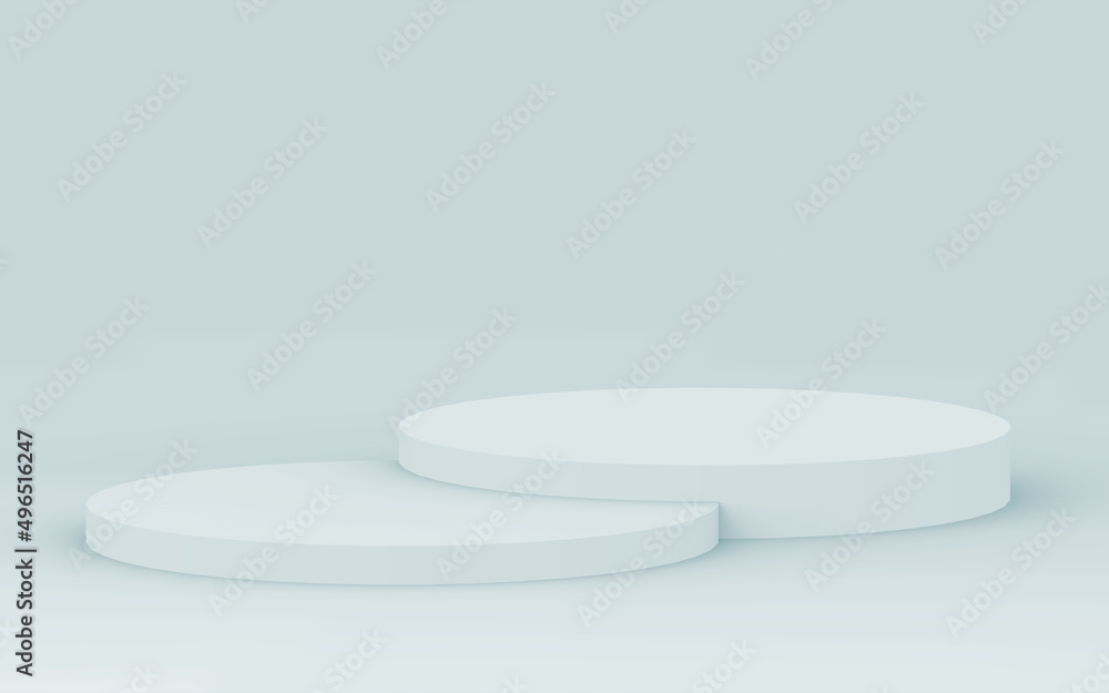 Abstract 3d gray white colors cylinder podium minimal studio background. Abstract 3d gray white colors cylinder podium minimal studio background.