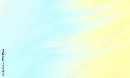 Abstract blue yellow colors gradient with wave lines graphic design texture background. Use for cosmetic fashion and summer business concept.