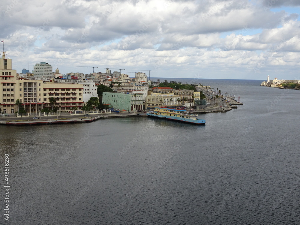 La Havane à Cuba vue panoramique