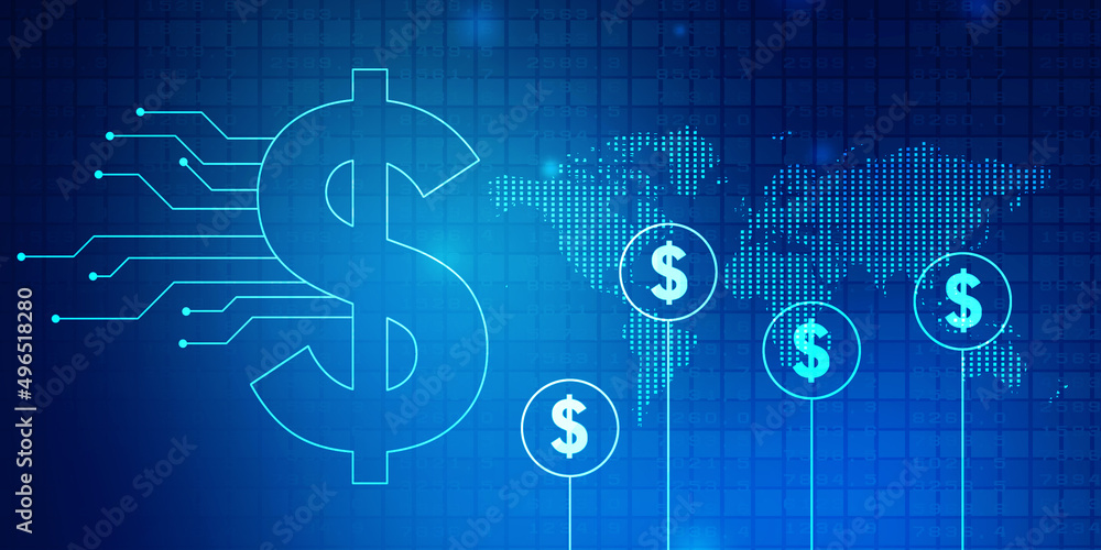 2d rendering usd Dollar symbol 2d rendering usd Dollar symbol