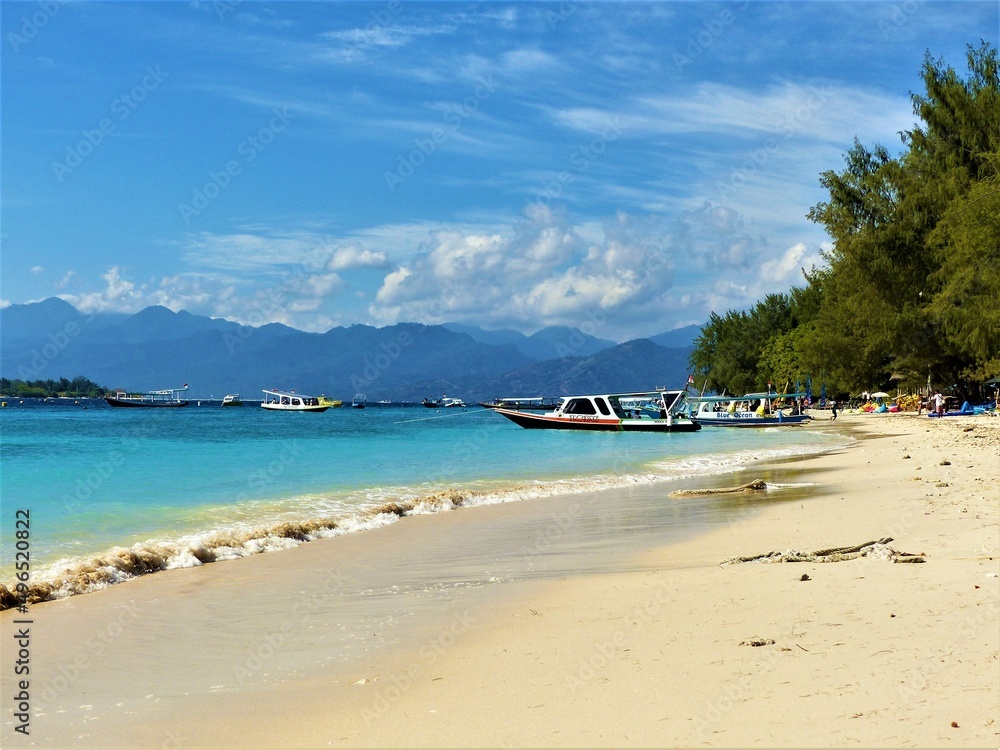Fototapeta premium beach of Gili Trawangan