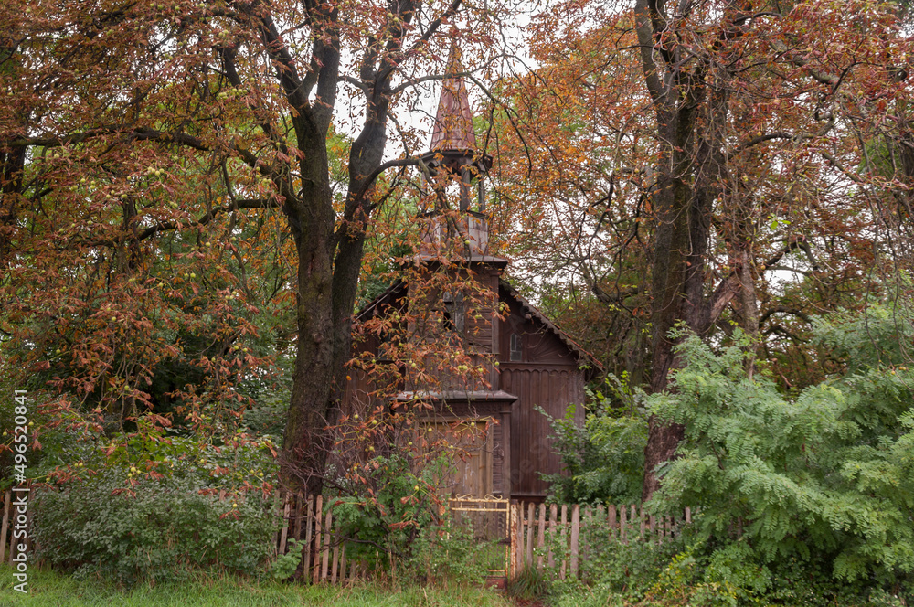 Old abandoned wooden Mariavite church in Poland Old abandoned wooden Mariavite church in Poland