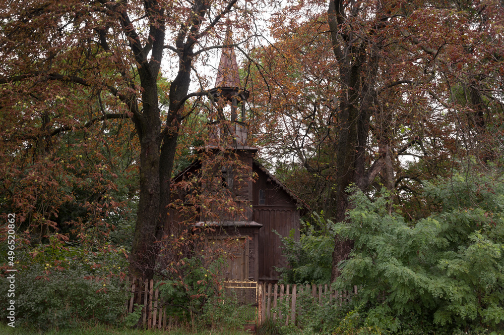 Old abandoned wooden Mariavite church in Poland Old abandoned wooden Mariavite church in Poland