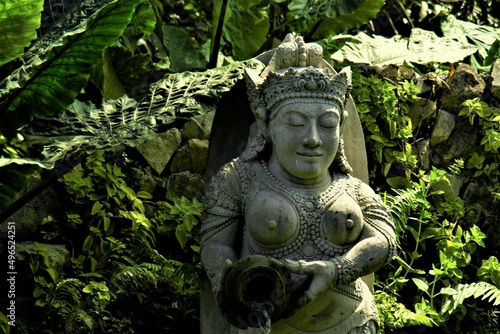 Hinduism culture in Monkey forest Bali