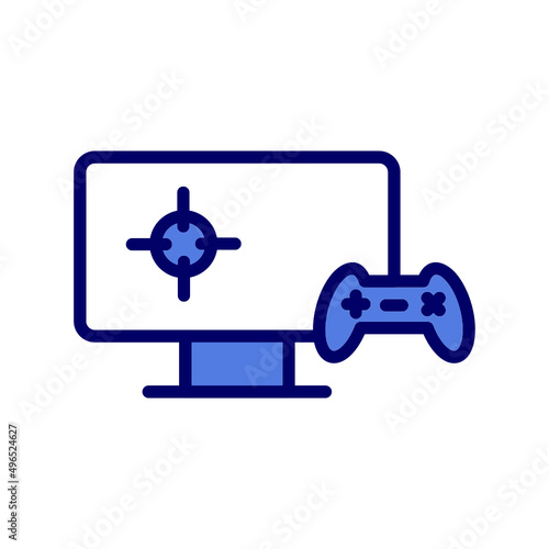 Playing Videogame Icon