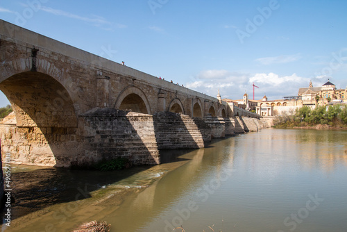 Cordoba, Spain, Andalusia. Roman Bridge on Guadalquivir river © Zygimantas