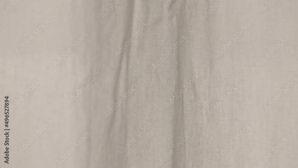 Slow motion closeup shot of white curtains with evening light Slow motion closeup shot of white curtains with evening light