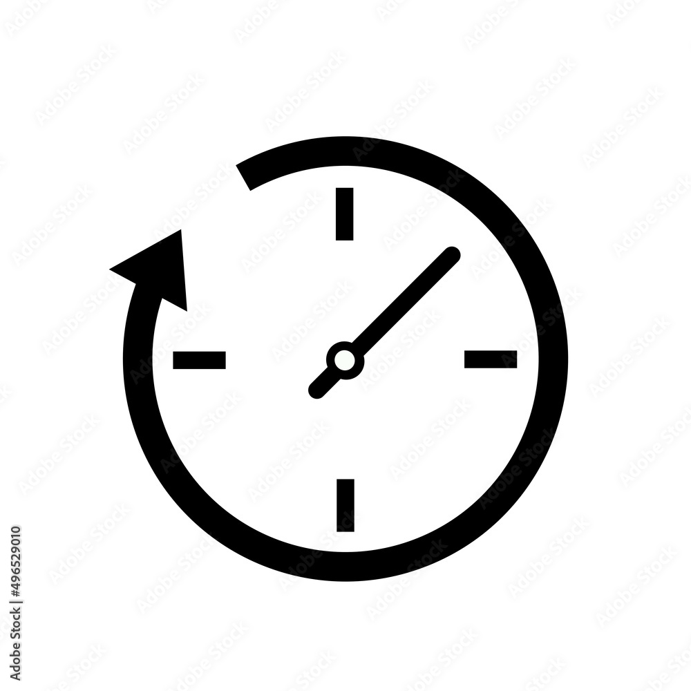 zegar, czas, time up, ostatnia szansz - ikona wektowa zegar, czas, time up, ostatnia szansz - ikona wektowa