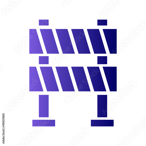 Traffic Barrier Icon