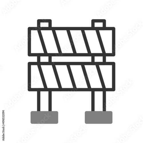 Traffic Barrier Icon