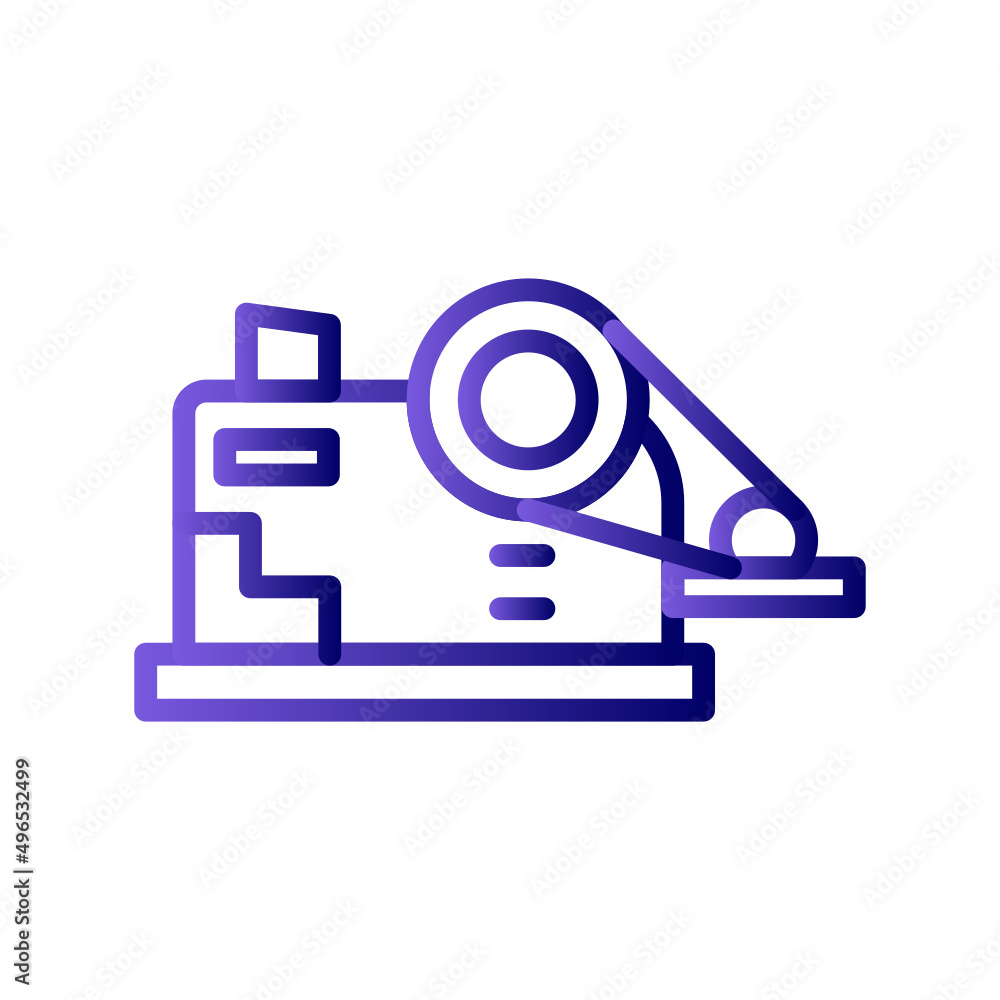 Obraz premium Crusher Icon