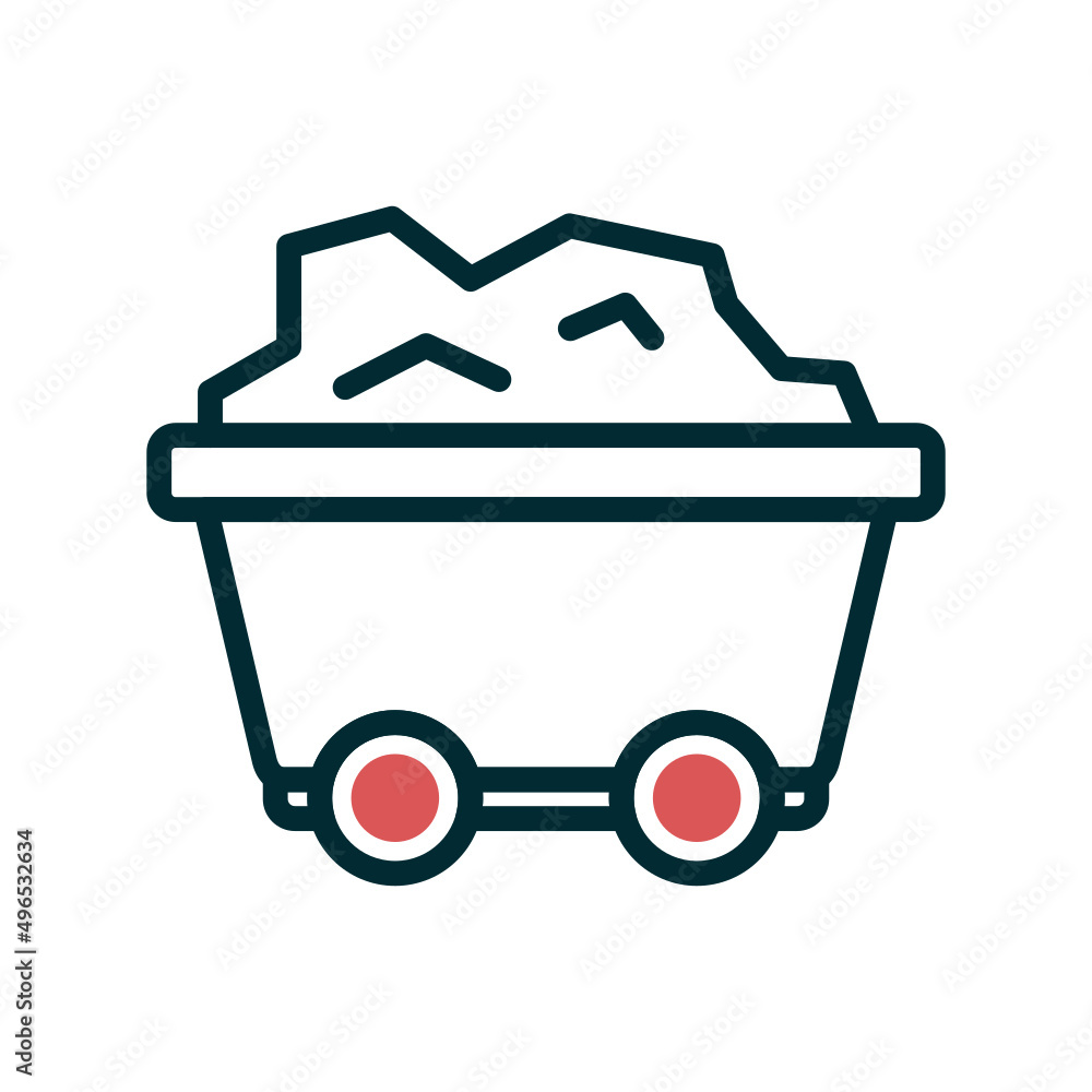 Mining Cart Icon