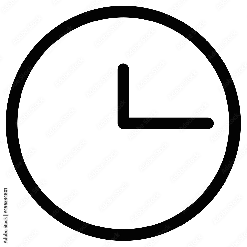 Time and watch icon Time and watch icon