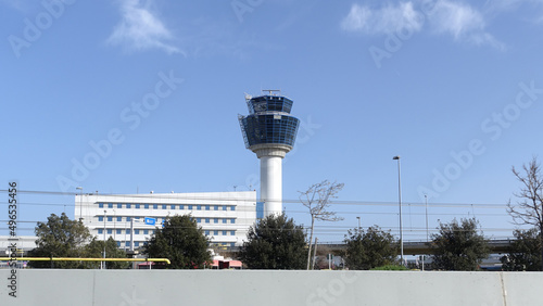 Athens International airport in Spata area, Attica, Greece