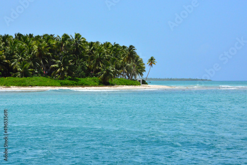 Fototapeta Naklejka Na Ścianę i Meble -  Saona Island, Dominican Republic - near Isla Saona, Caribbean coast