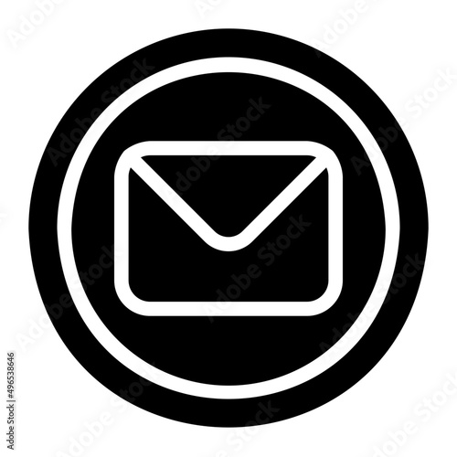 post office glyph icon