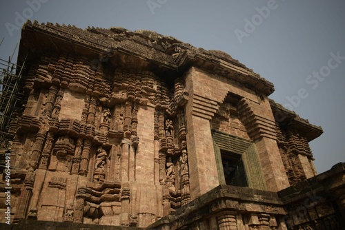 renovated parts of temple