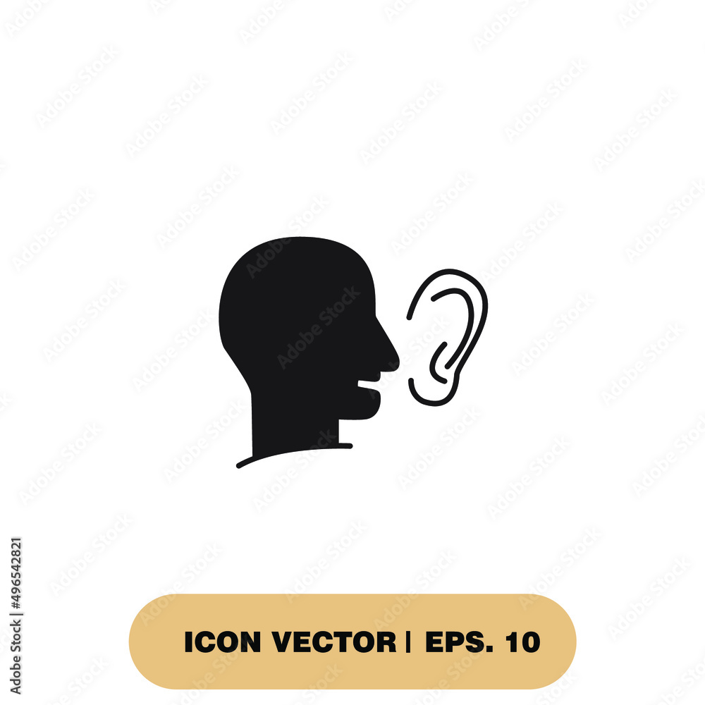 Voice icons symbol vector elements for infographic web Voice icons symbol vector elements for infographic web