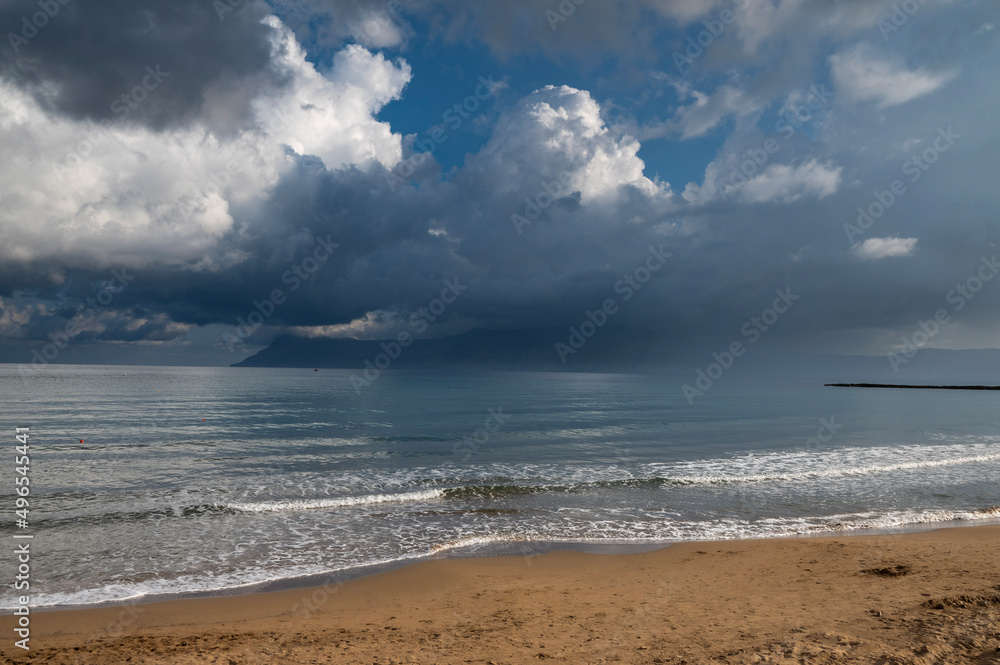 beach and clouds beach and clouds