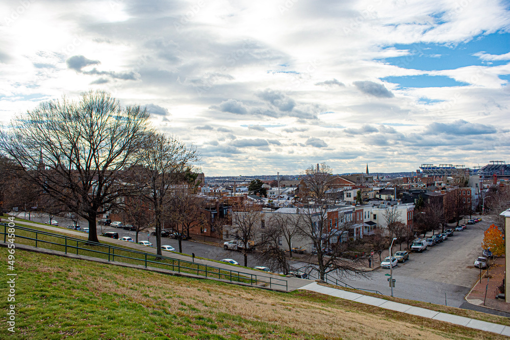 Fototapeta premium Federal Hill, Baltimore
