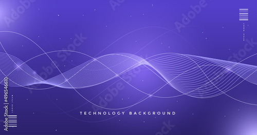 Abstract background technology with gradient colors