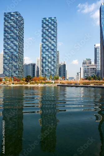 Songdo Central Park in Incheon, South Korea.
 photo